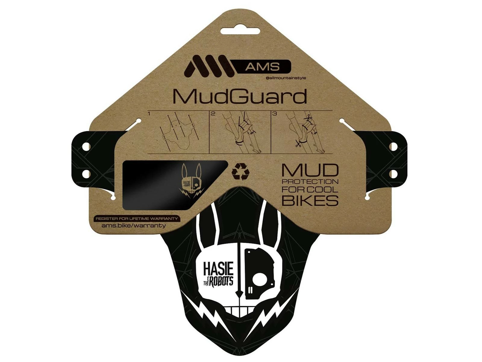 All-mountain-style AMS Garde Boue Avant Hasie And The Robots Mud Guard 3 All-mountain-style AMS Garde Boue Avant Hasie And The Robots Mud Guard