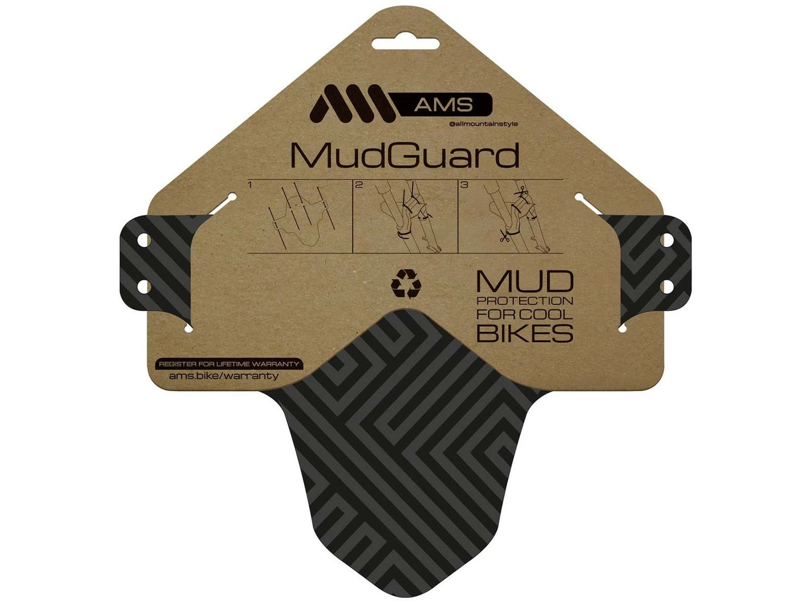 All-mountain-style AMS Garde Boue Avant Maze Mud Guard 3 All-mountain-style AMS Garde Boue Avant Maze Mud Guard