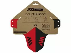 All-mountain-style AMS Garde Boue Avant Rouge Et Noir Mud Guard