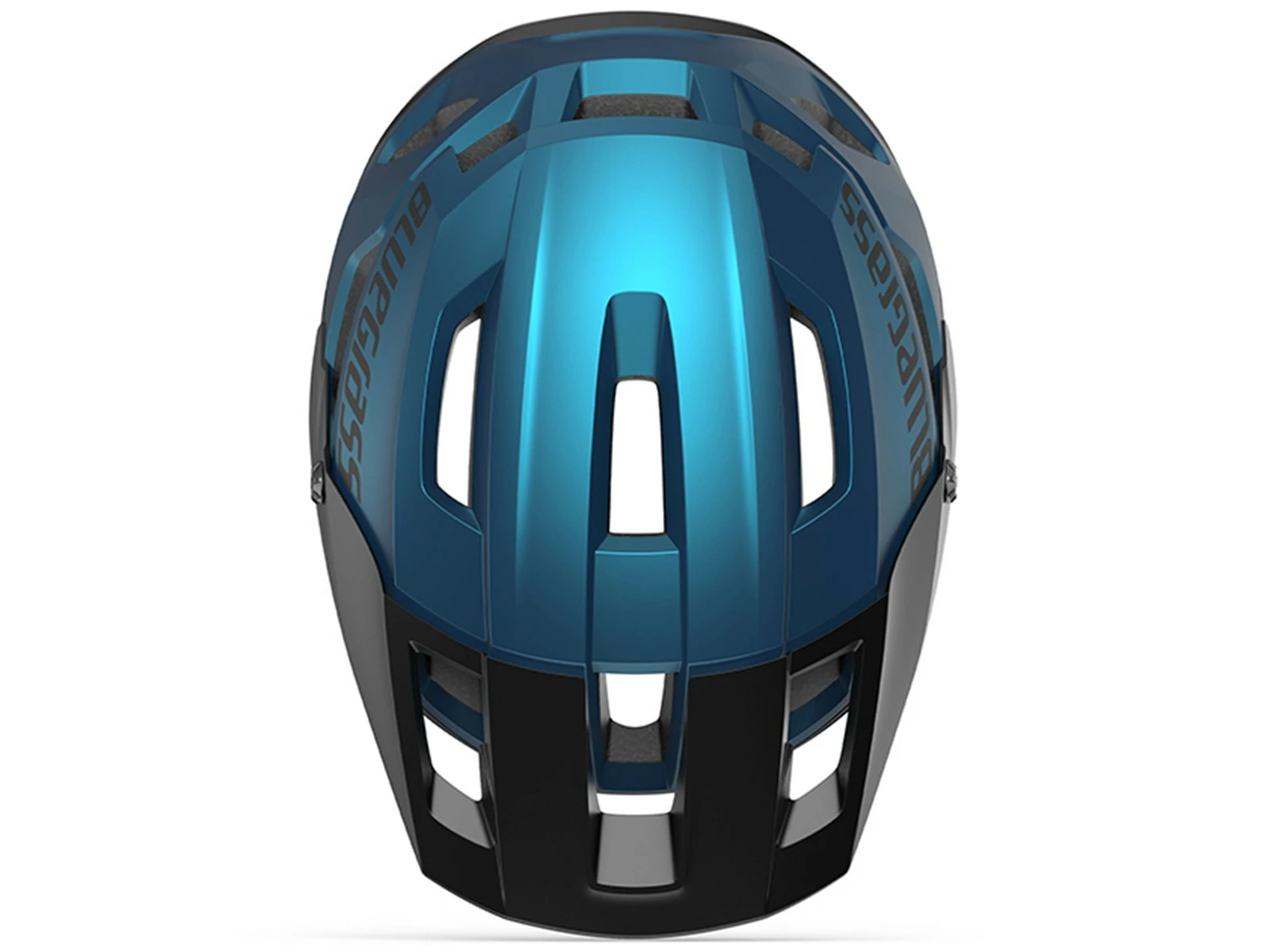 BLUEGRASS Rogue Casque VTT Teal Blue Metallic Matt 5 BLUEGRASS Rogue Casque VTT Teal Blue Metallic Matt – Image 3