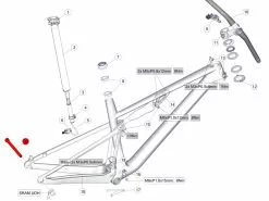 BMC Axe Traversant N°8 Twostroke AL MY2021 / Fourstroke 01 MY2023 - 30000706