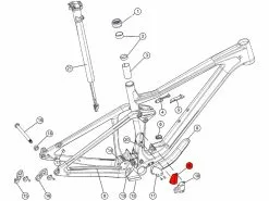 BMC Couvercle De Dérailleur Avant Speedfox Agonist 301195