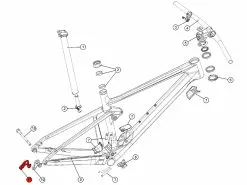 BMC Dropout 66 Patte De Dérailleur 301702 (direct Mount)
