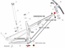 BMC Guide Câble 33 Pour Fourstroke 01 MY2023 - 30004040