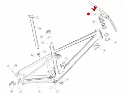 BMC Levier De Tige Télescopique RAD - 301768