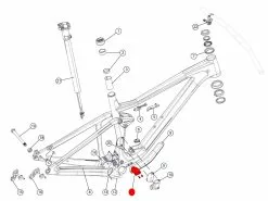 BMC Patte Anti-déraillement Speedfox SF01/02 29 221315