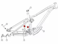 BMC Patte De Dérailleur Avant Speedfox AL - 301209