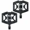CRANKBROTHERS Double Shot 1 Pédales Automatiques Noires -Promos Vtt Boutique crankbrothers double shot 1 pedales automatiques noires