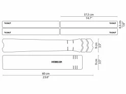 DYEDBRO Autocollant De Protection De Cadre VTT (transparent Brillant) -Promos Vtt Boutique dyedbro autocollant de protection de cadre vtt transparent brillant 1