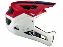 LEATT Casque Intégral MTB 4.0 ENDURO Rouge -Promos Vtt Boutique leatt casque integral mtb 40 enduro rouge 3