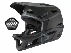 LEATT Casque Intégral MTB 4.0 Noir -Promos Vtt Boutique leatt casque integral mtb 40 noir 4