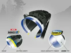 MICHELIN Wild Enduro Rear Competition Line Tubeless Ready - 27.5 X 2,40 Pouces -Promos Vtt Boutique michelin wild enduro rear competition line tubeless ready 275 x 240 pouces 2