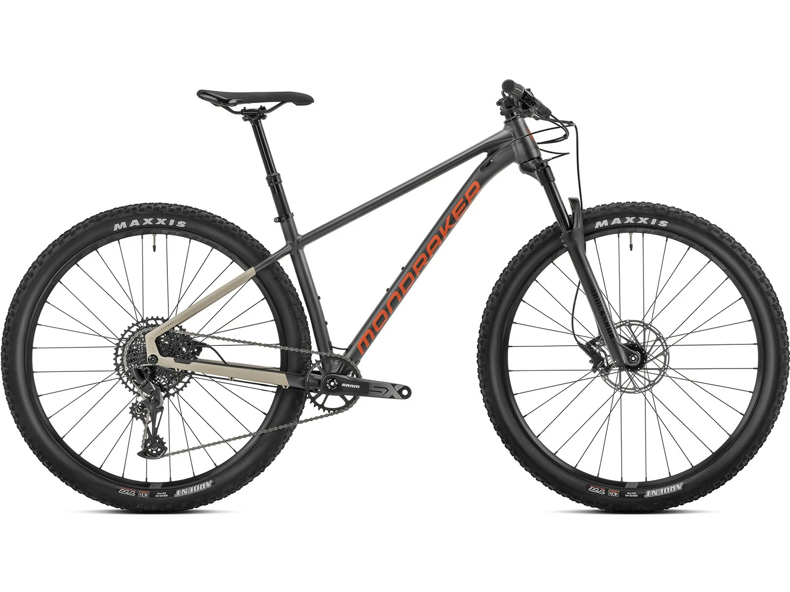 MONDRAKER Chrono DC VTT Graphite Grey Orange 2023 3 MONDRAKER Chrono DC VTT Graphite Grey Orange 2023