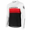 MONDRAKER Maillot Enduro Black Red Manches Longues -Promos Vtt Boutique mondraker maillot enduro black red manches longues