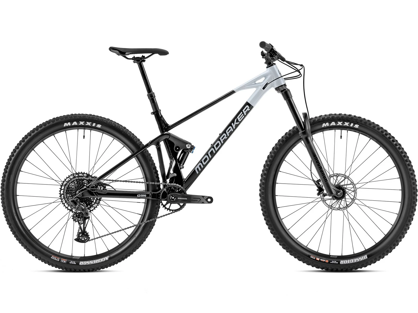 MONDRAKER Raze VTT Trail Black White 2023 3 MONDRAKER Raze VTT Trail Black White 2023