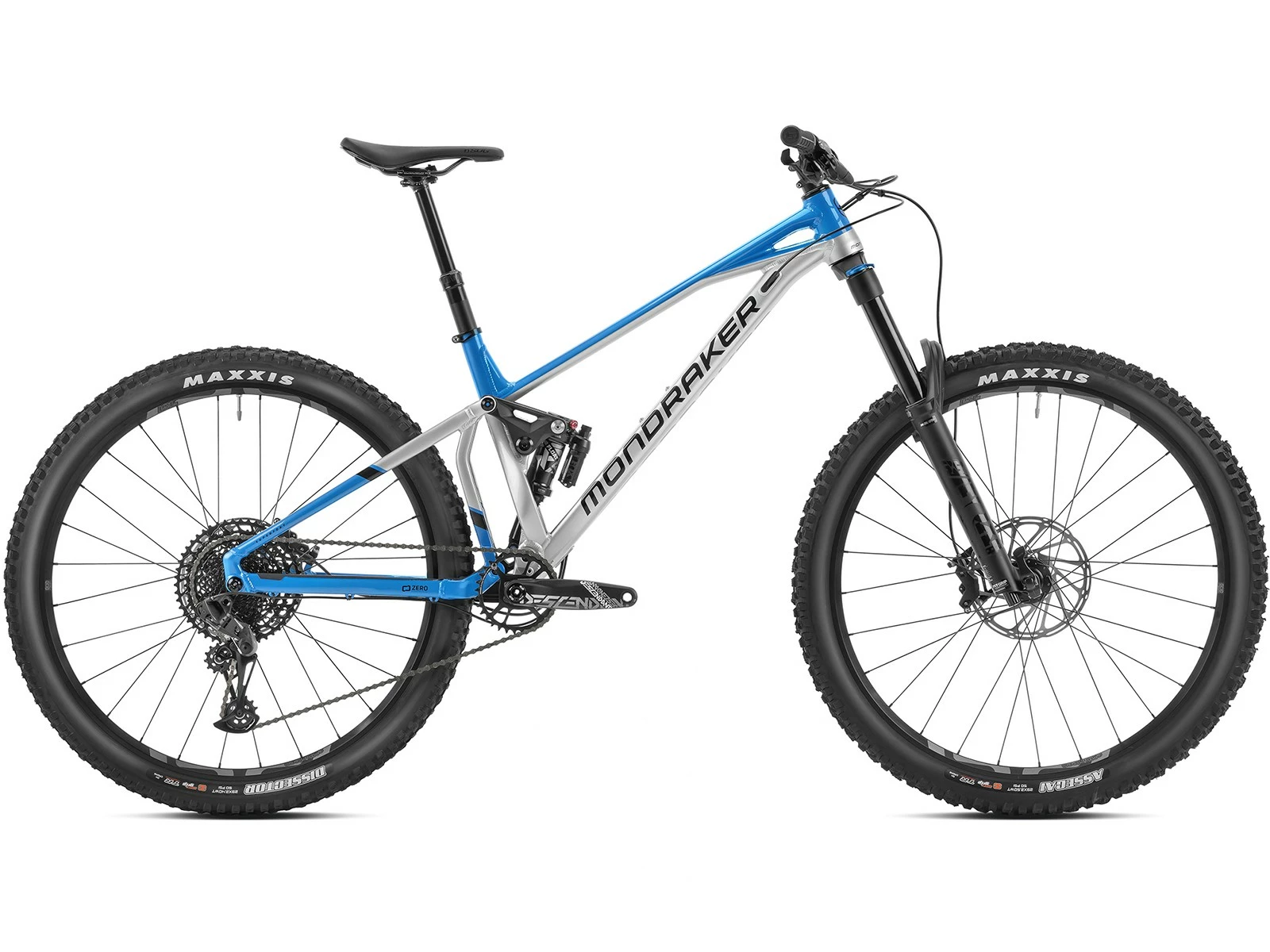 MONDRAKER Superfoxy VTT Enduro Silver Blue 2023 4 MONDRAKER Superfoxy VTT Enduro Silver Blue 2023 – Image 2