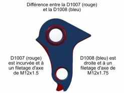PILO Patte De Dérailleur D1008 Pour Mondraker Dès 2022 -Promos Vtt Boutique pilo patte de derailleur d1008 pour mondraker vtt et vttae 3
