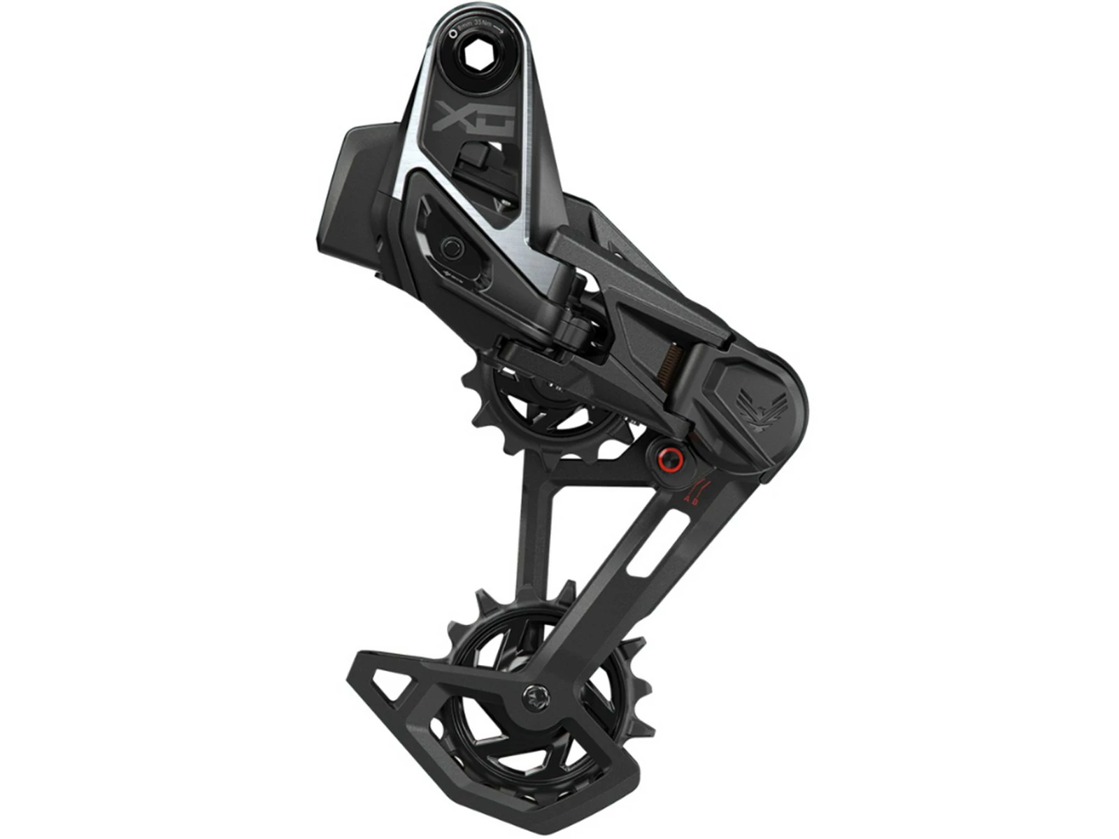 SRAM Dérailleur Arrière X0 T-Type Eagle AXS 12v 52d Aluminium Noir 3 SRAM Dérailleur Arrière X0 T-Type Eagle AXS 12v 52d Aluminium Noir