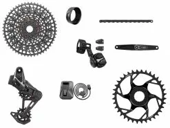SRAM Groupe Complet X0 T-TYPE Eagle Bosch E-VTT 104 BCD 12v 36 Dents 10-52