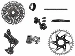 SRAM Groupe Complet X0 T-TYPE Eagle Brose E-VTT 104 BCD 12v 36 Dents 10-52