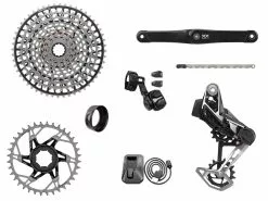 SRAM Groupe Complet XX T-TYPE EAGLE Brose E-VTT 104 BCD 12v 36 Dents 10-52