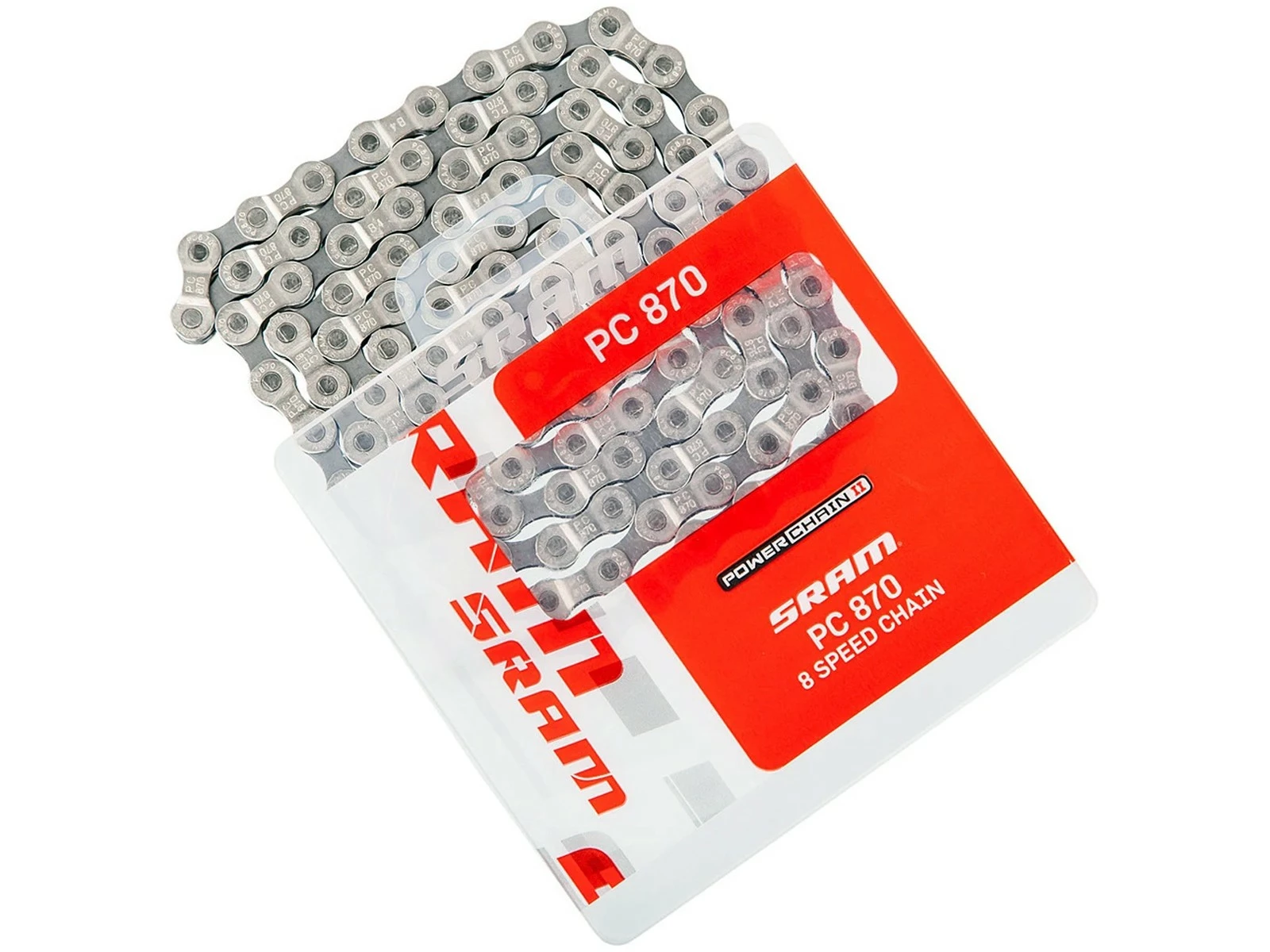 SRAM PC-870 Chaîne 7/8v 114 Maillons 3 SRAM PC-870 Chaîne 7/8v 114 Maillons