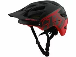 TROY LEE DESIGNS A1 MIPS Casque De VTT Noir/rouge -Promos Vtt Boutique troy lee designs a1 mips casque de vtt noirrouge 2