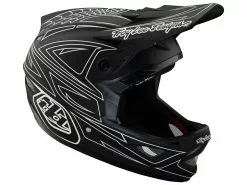 TROY LEE DESIGNS D3 Fiberlite Casque VTT Spiderstripe -Promos Vtt Boutique troy lee designs d3 fiberlite casque vtt spiderstripe 1