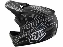 TROY LEE DESIGNS D3 Fiberlite Casque VTT Spiderstripe -Promos Vtt Boutique troy lee designs d3 fiberlite casque vtt spiderstripe 3